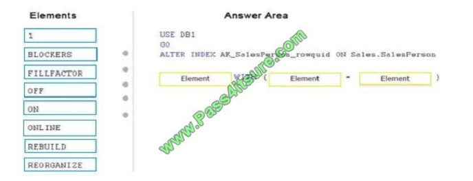 pass4itsure 70-764 exam question q10