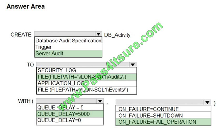 pass4itsure 70-764 exam question q12-1