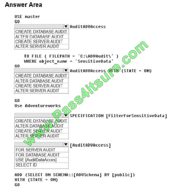 pass4itsure 70-764 exam question q13-1