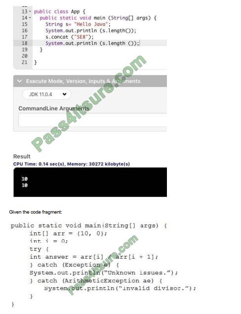 1z0-811 exam questions-q6